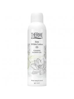 Zen white lotus foaming shower gel