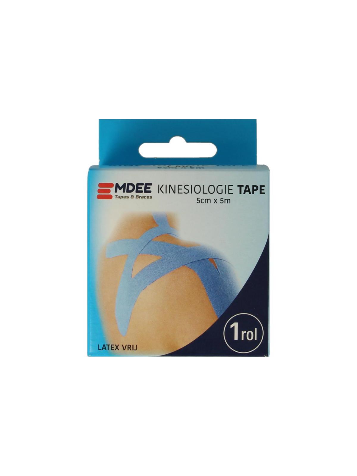 Kinesio tape licht blauw non cut
