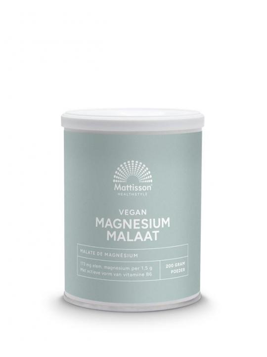 Magnesium malaat met actieve vorm vit. b6