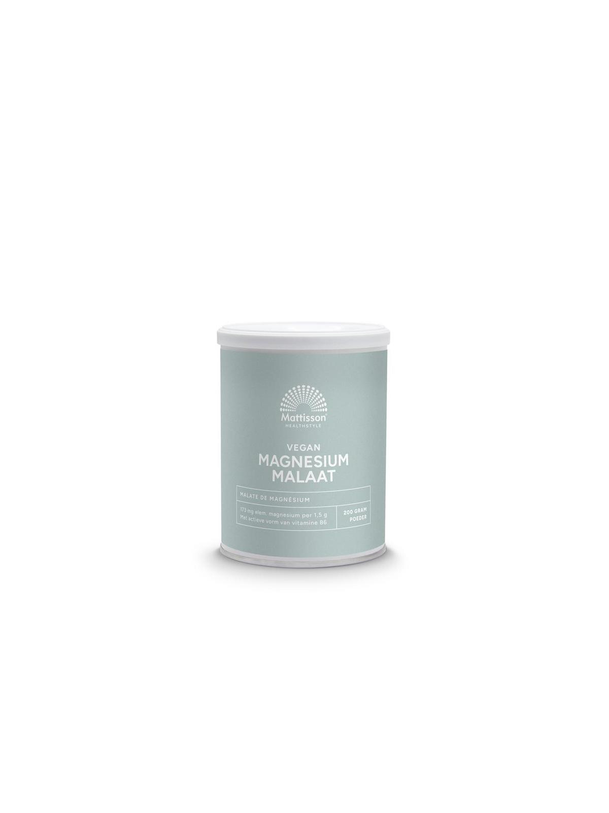 Magnesium malaat met actieve vorm vit. b6