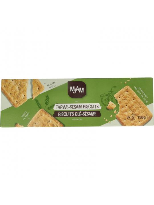 Biscuits tarwe sesam bio