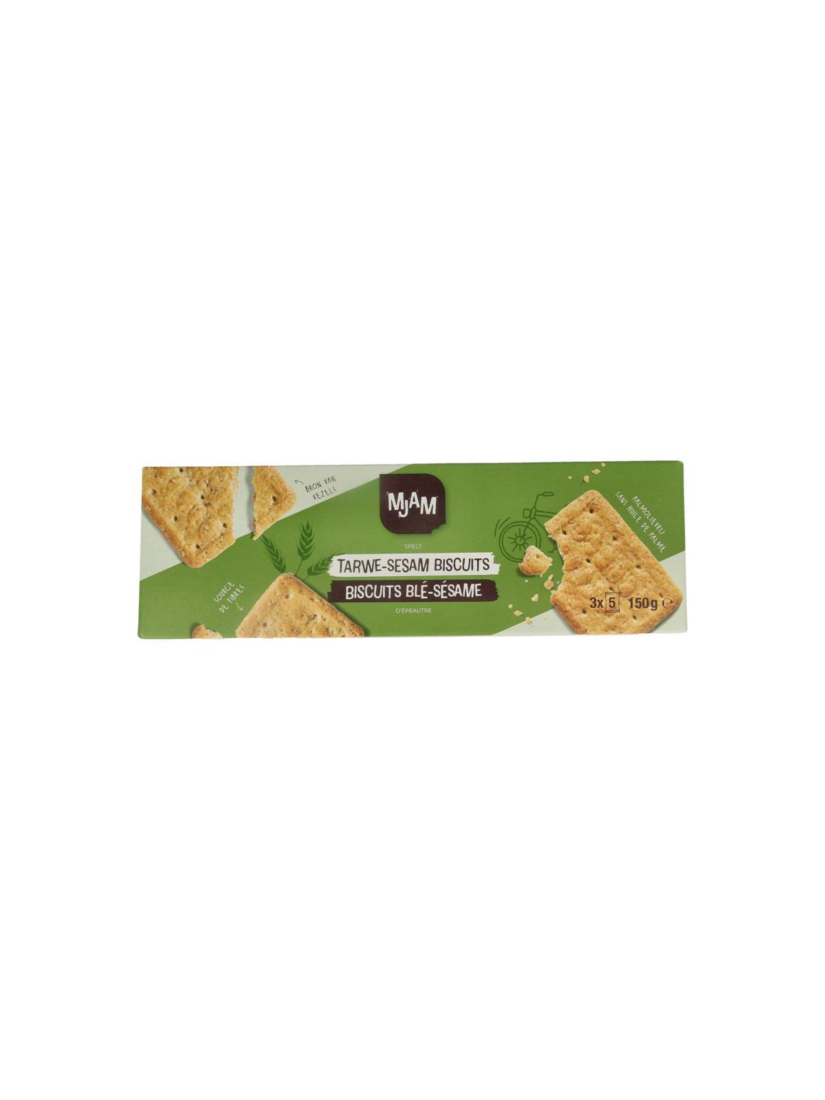 Biscuits tarwe sesam bio