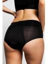 Boyshort low rise maat S zwart teen period