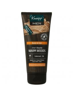 Men body & hair 2-in-1 douche warm woods