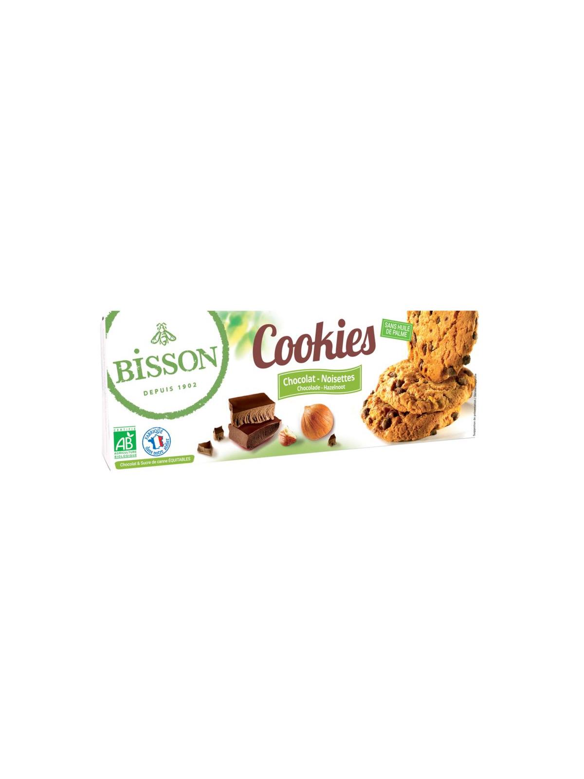 Choco hazelnoot cookies bio
