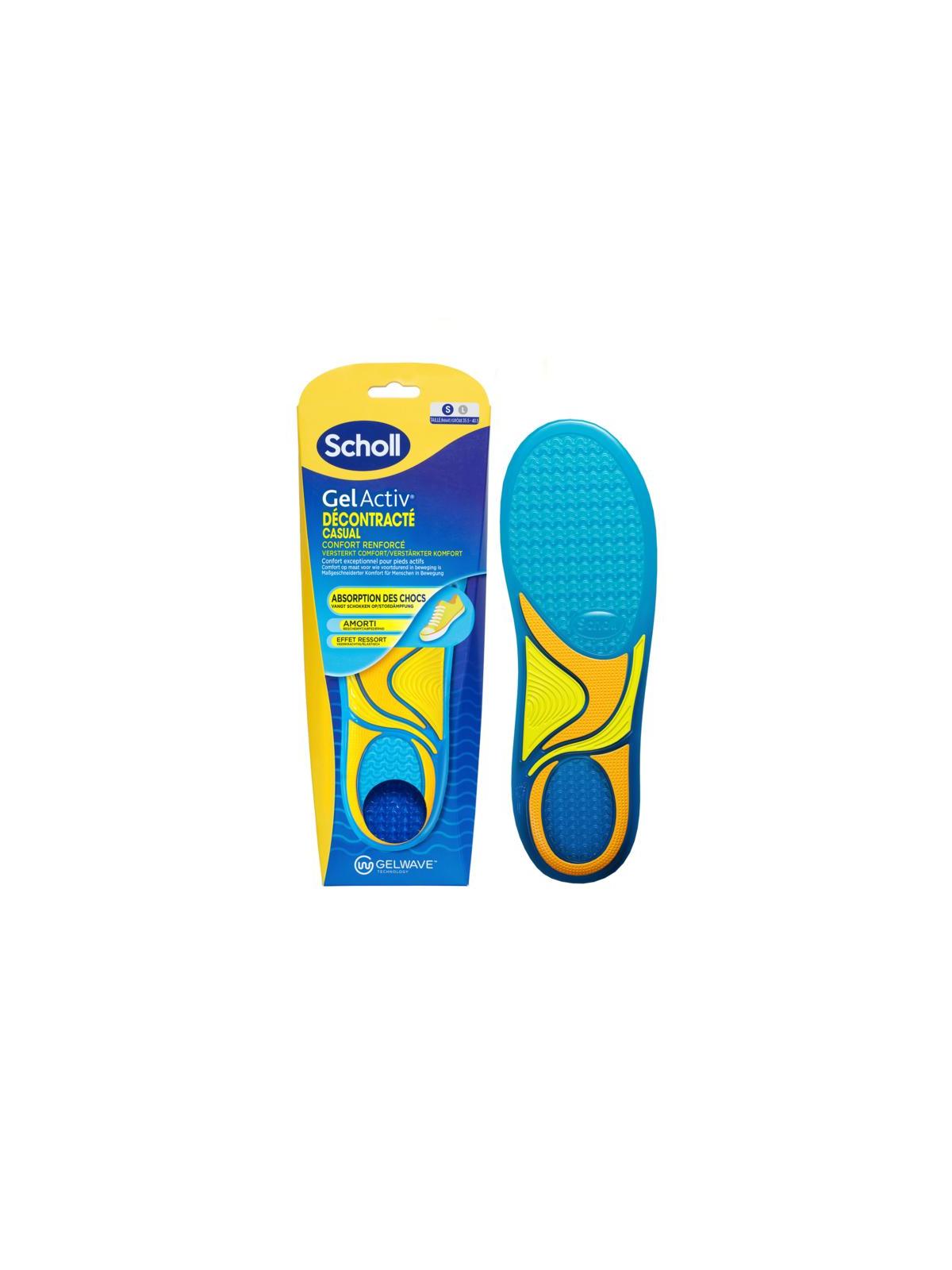 Casual gel activ inlegzolen maat S 35.5-40.5