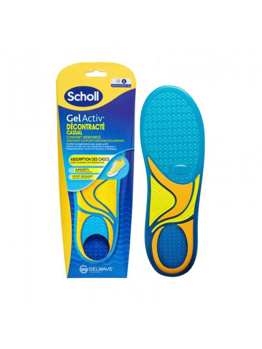 Casual gel active inlegzolen maat L 40-46.5