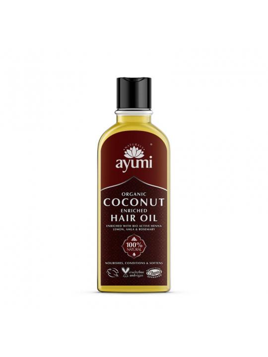 Hair oil coconut enriched