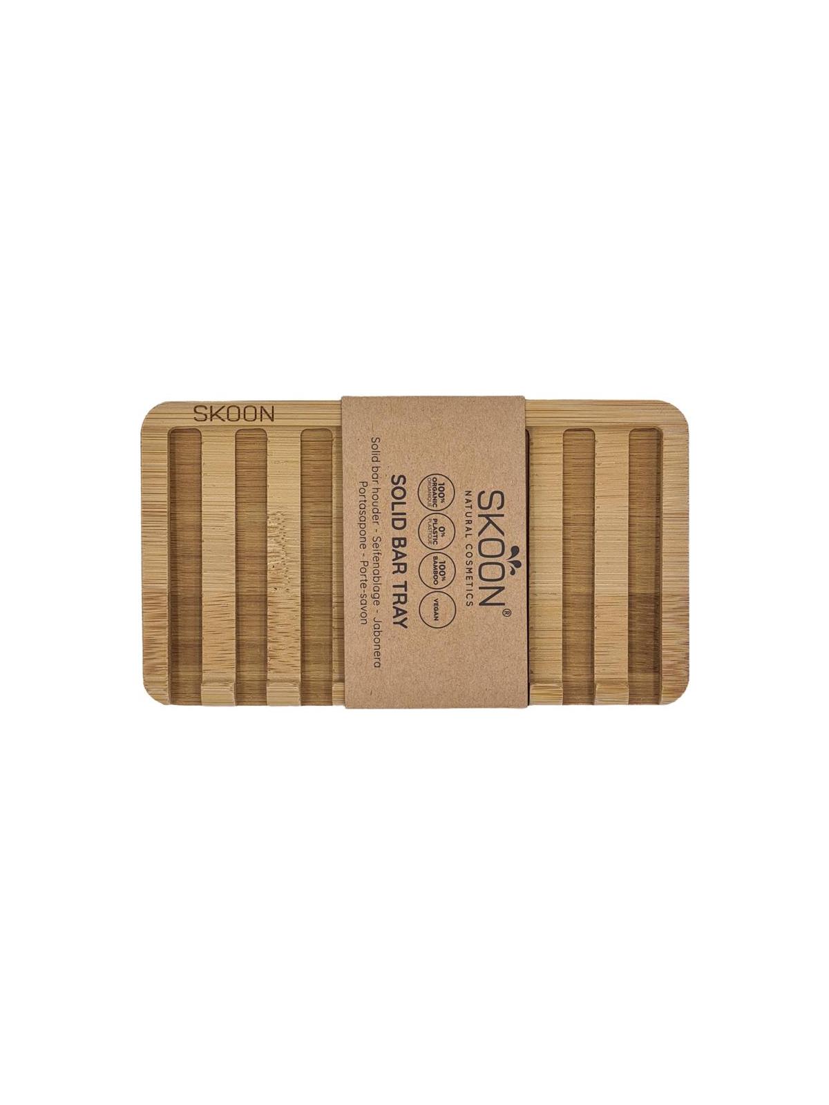 Solid bar tray - 2 bar - all bamboo