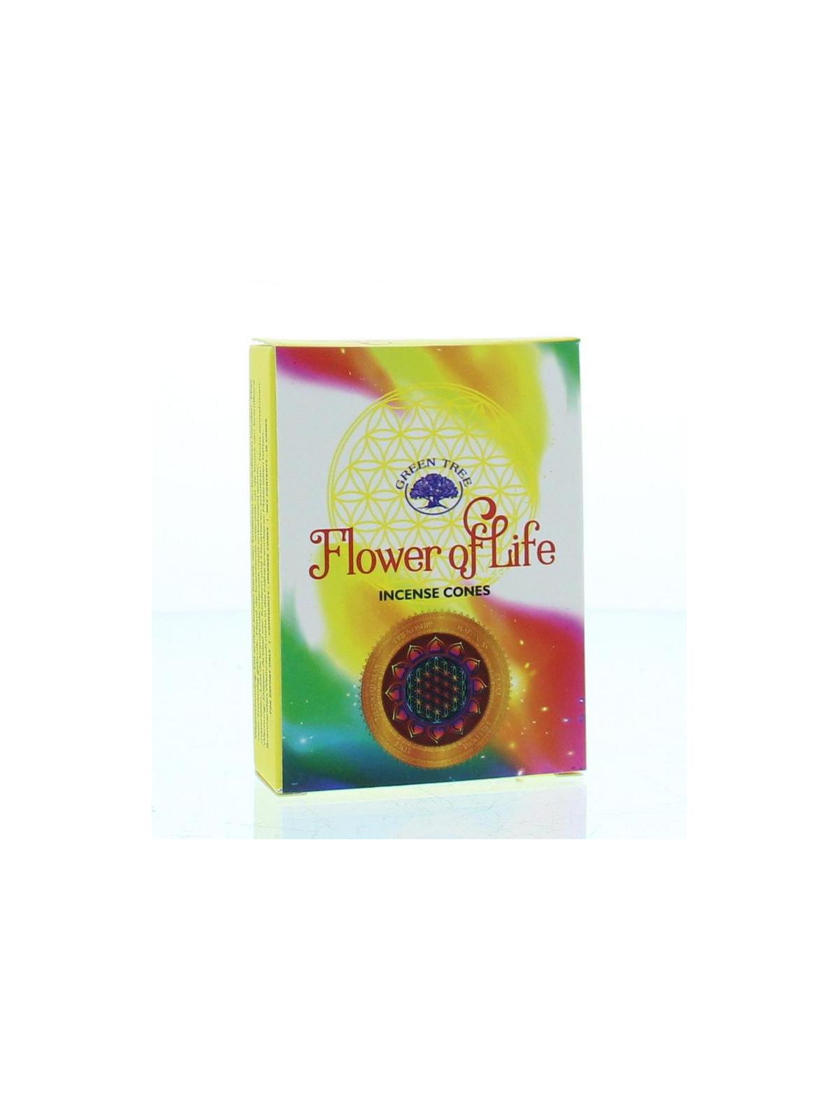 Kegelwierook flower of life