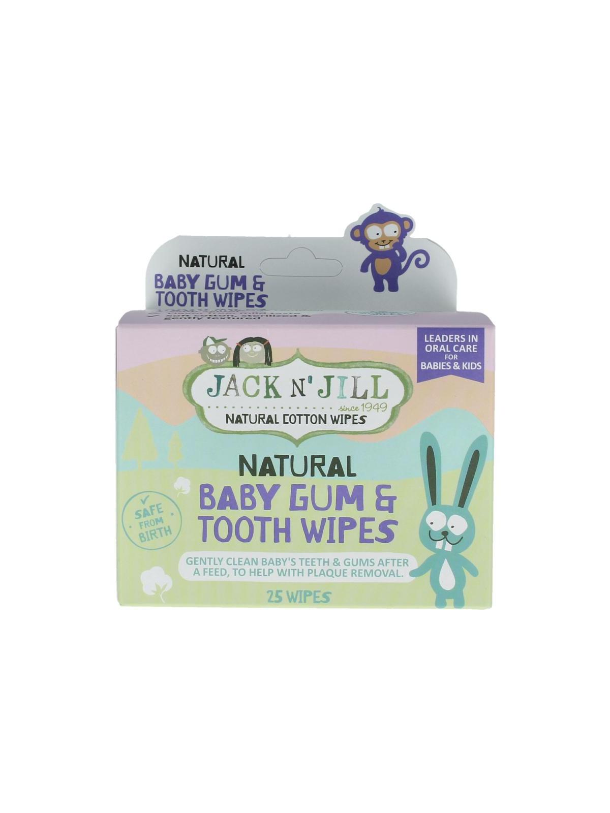 Natural baby gum & tooth wipes