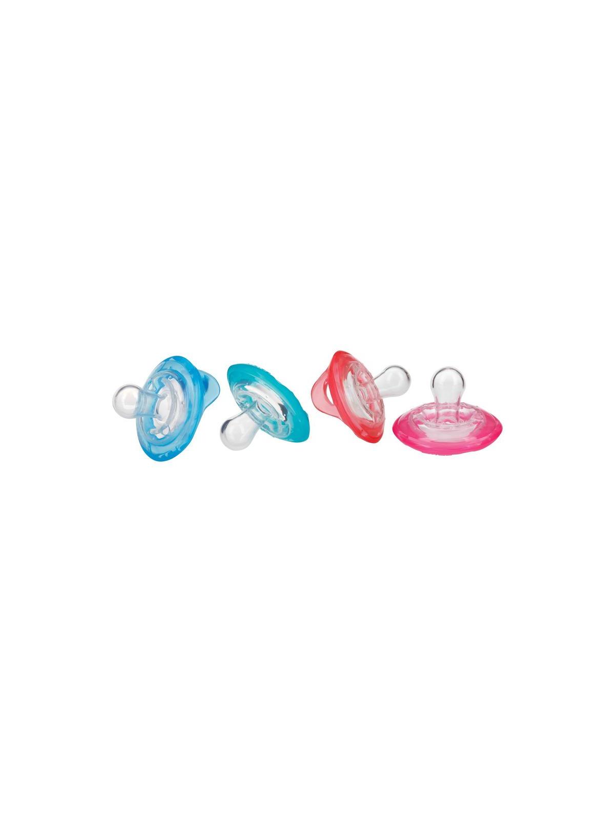 Natural flex cherry fopspeen 6-36 mnd groen/blauw