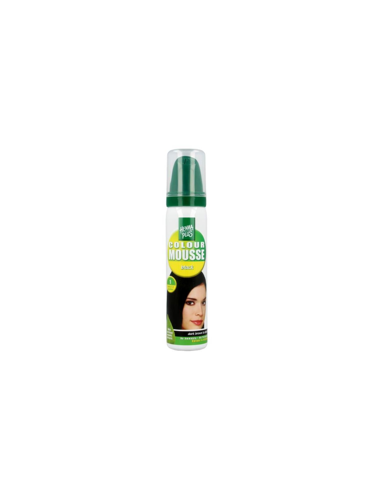 Colour mousse styling zwart