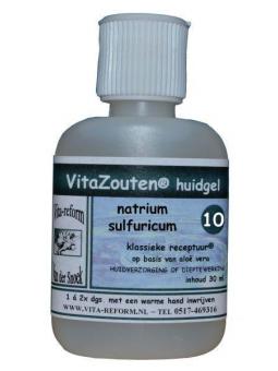 Natrium sulfuricum huidgel nr. 10