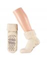 Slofsok anti slip unisex grijs/beige maat 39-42