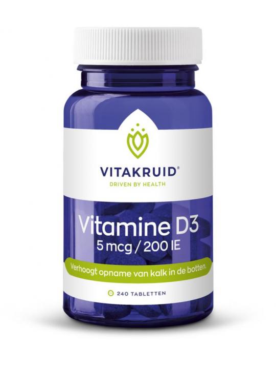 Vitamine D3 5 mcg / 200 IE