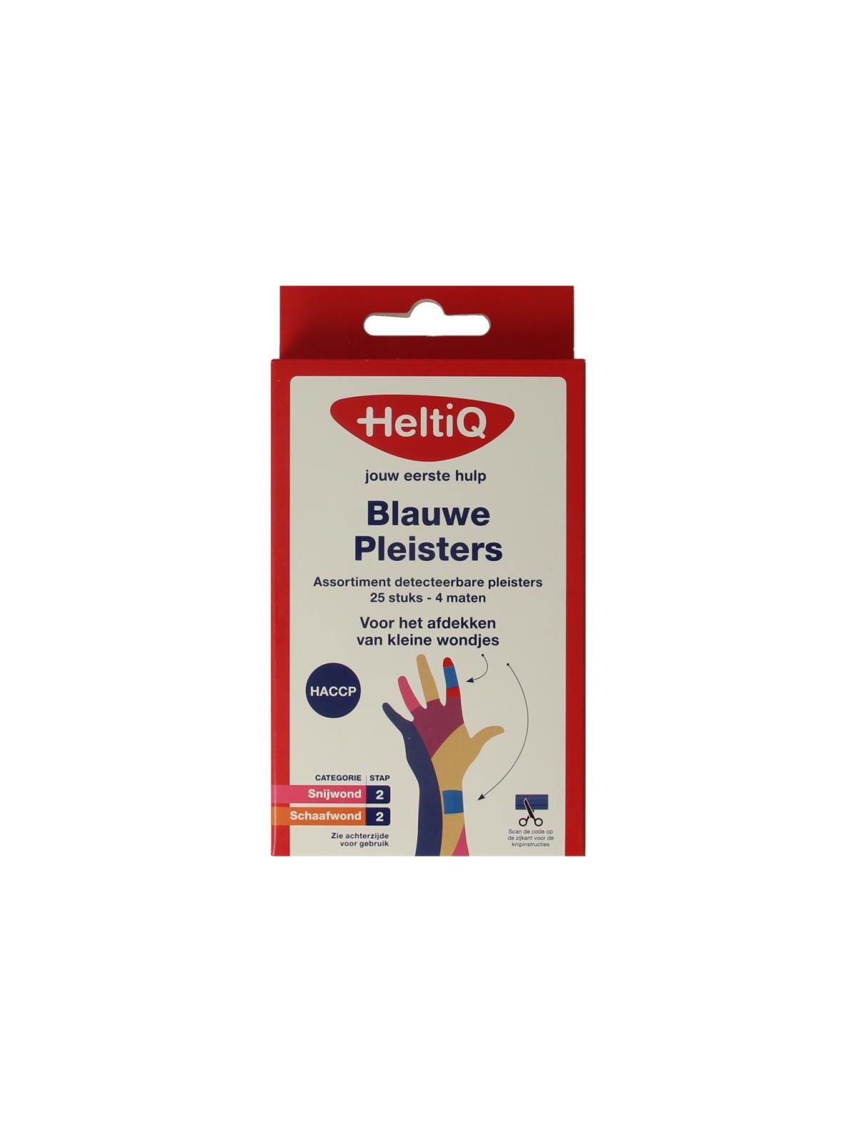 Detecteerbare pleisters blauw