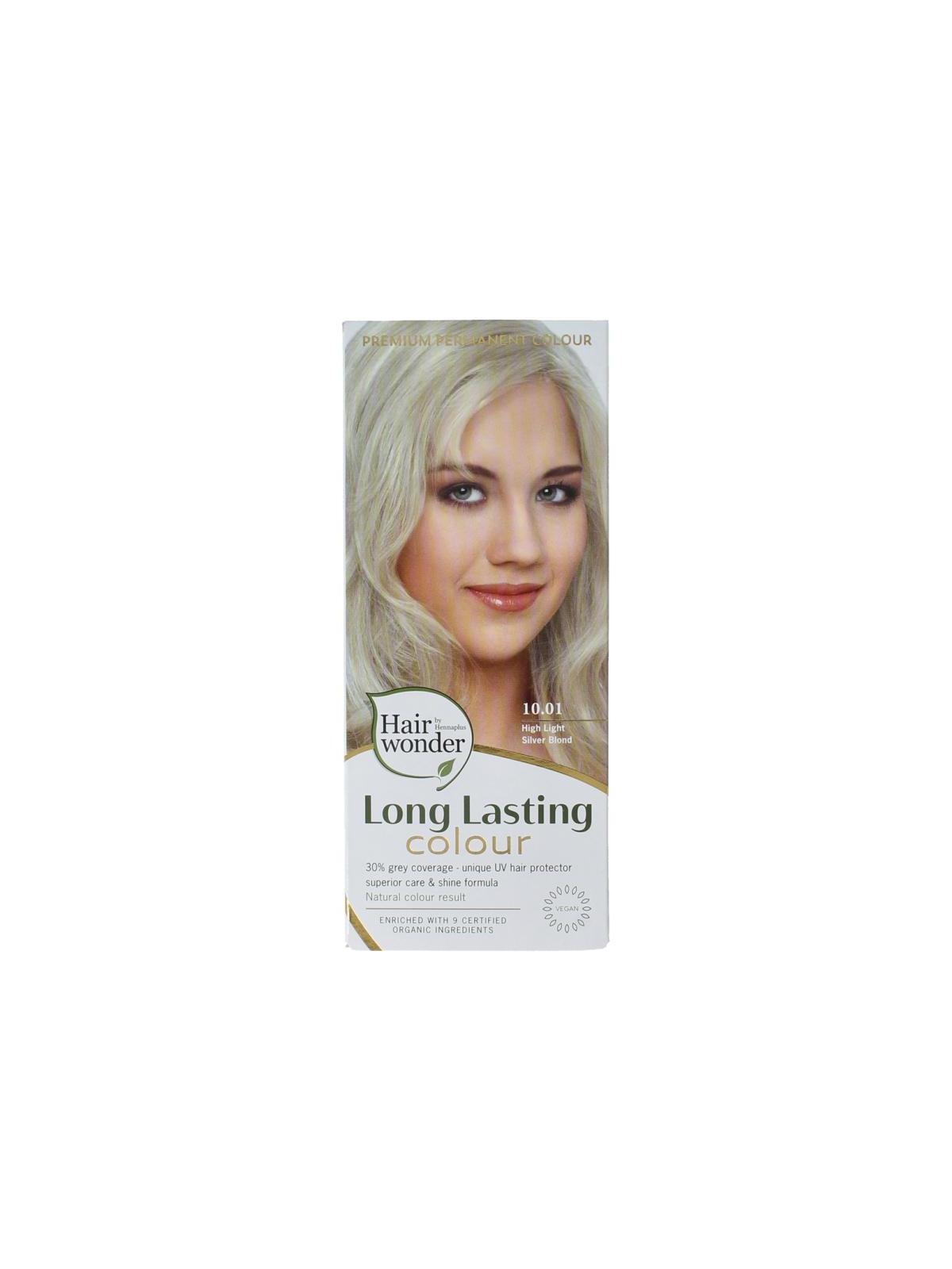Long lasting colour 10.01 silver blond