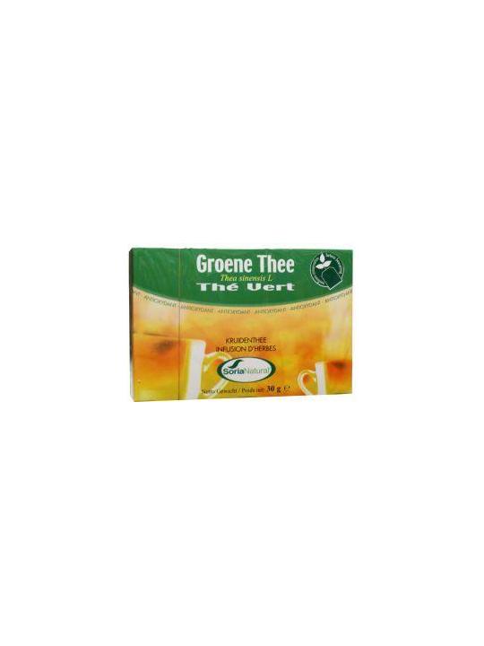 Groene thee infusie