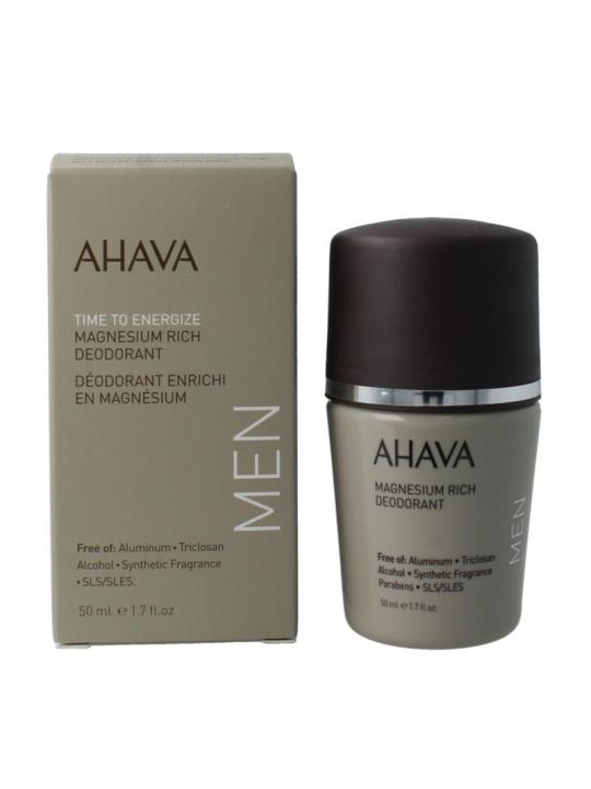 Men deodorant roll on magnesium rich