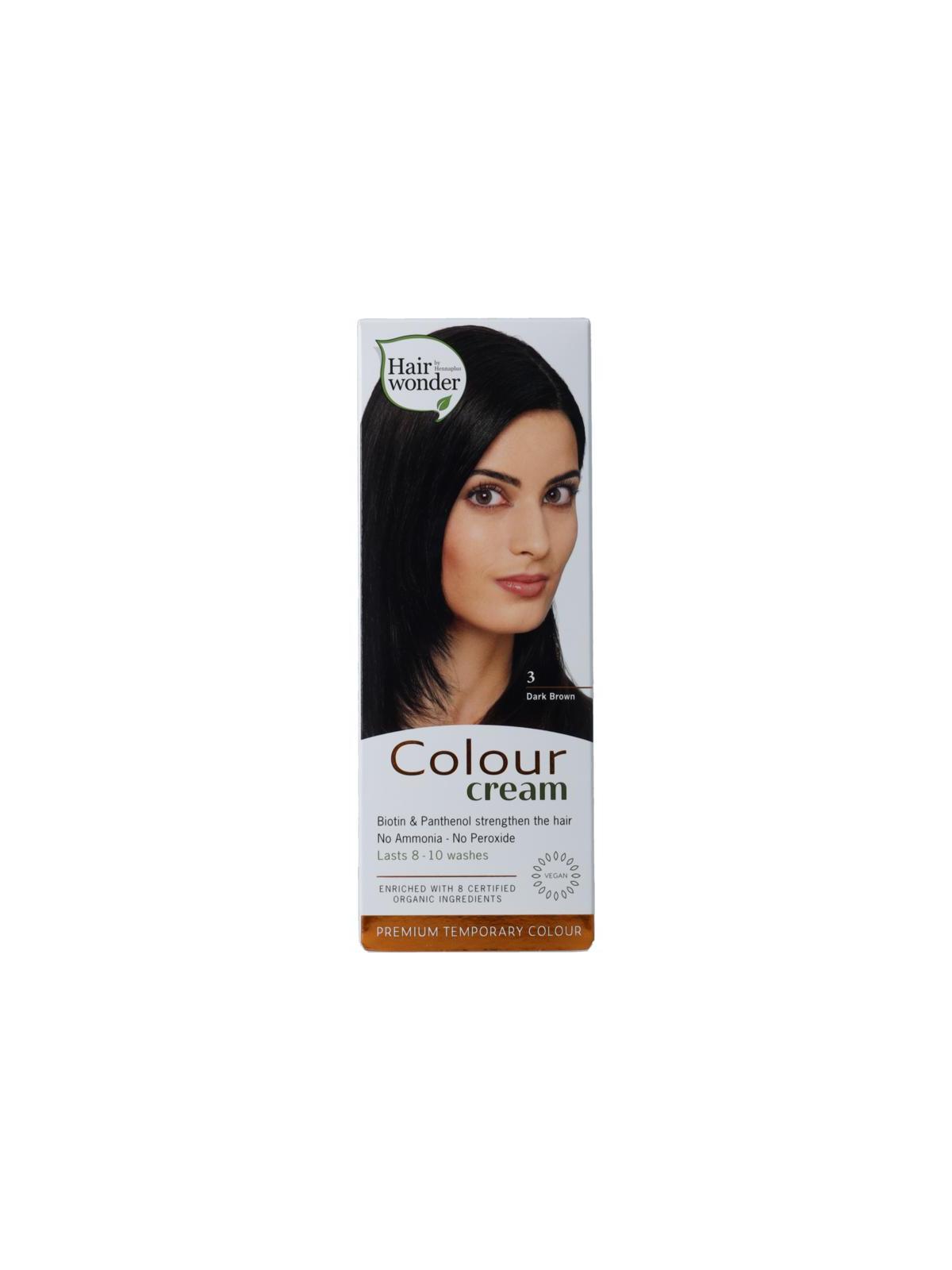 Colour cream 3 dark brown