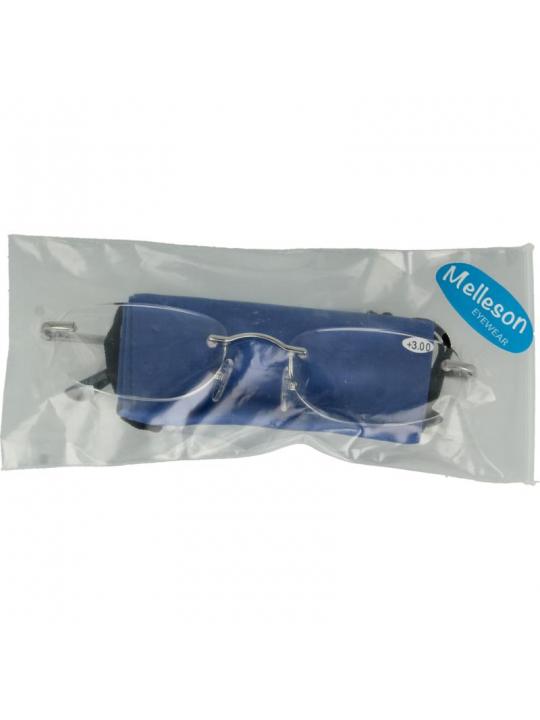 Leesbril universeel randloos +3.00