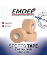 Sport tape 3.8cm x 10m huidkleur