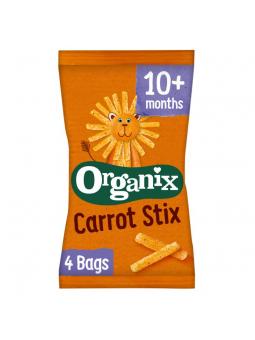 Mais knabbels met wortel 10+M bio