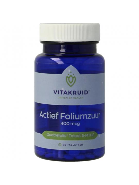 Actief foliumzuur 400 mcg