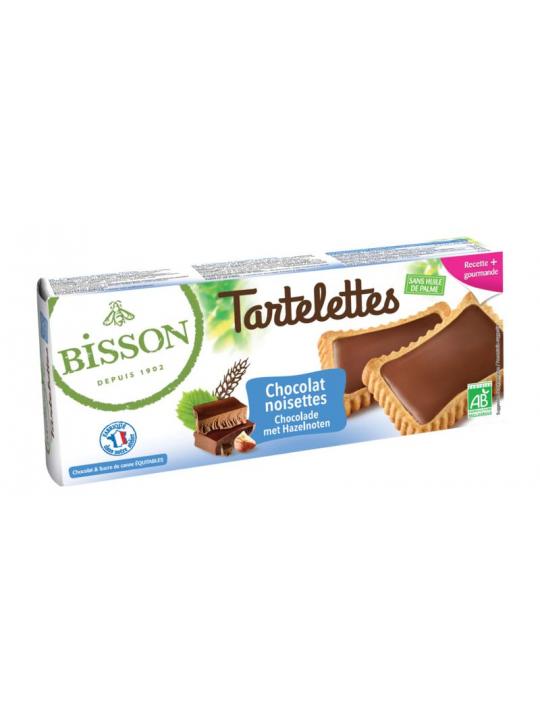 Tartelette chocolade hazelnoot bio