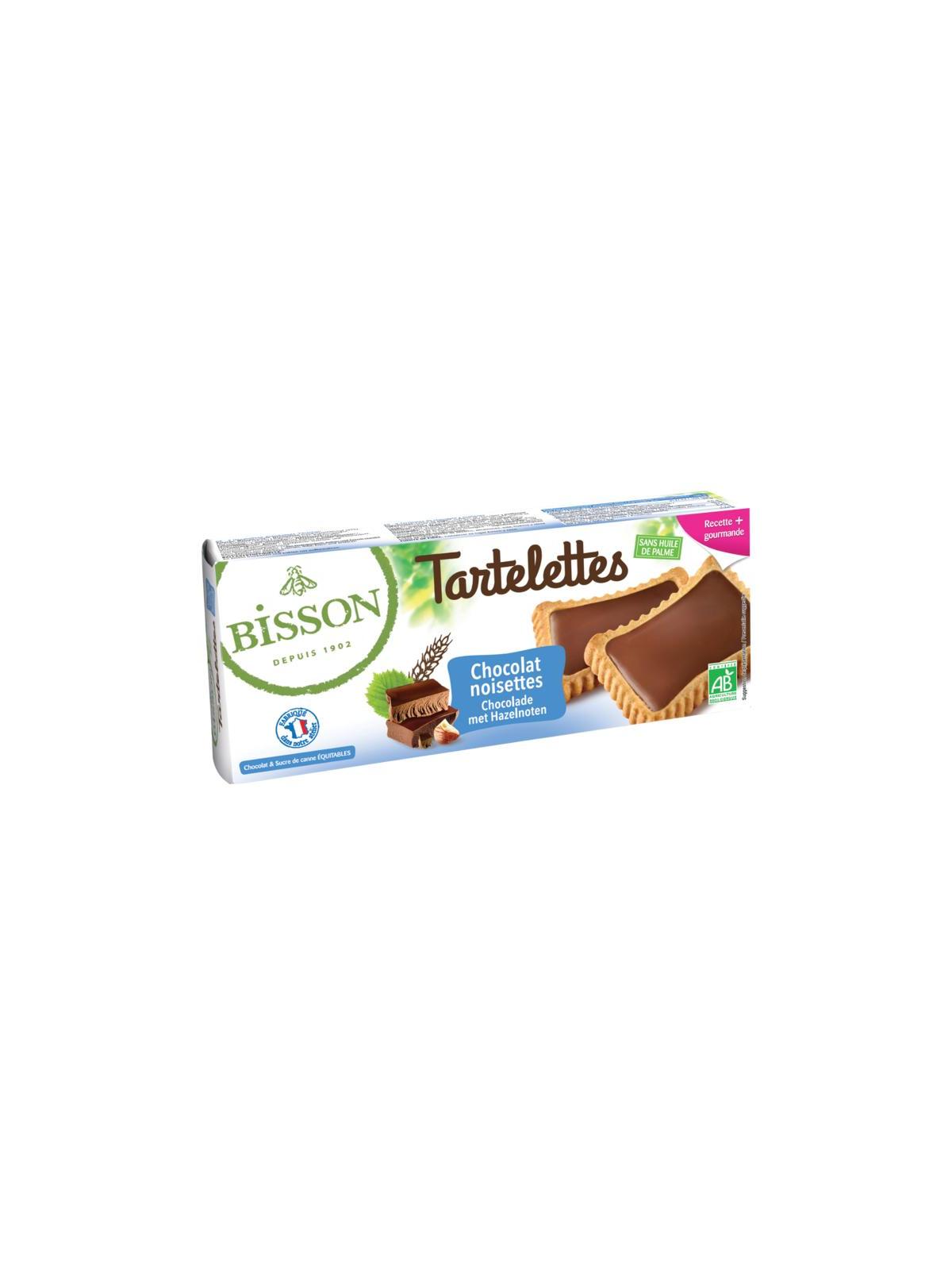 Tartelette chocolade hazelnoot bio