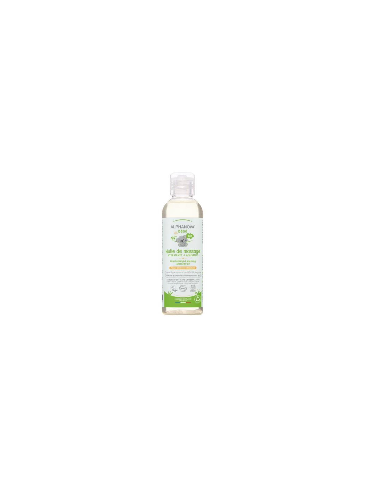 Organic massageolie