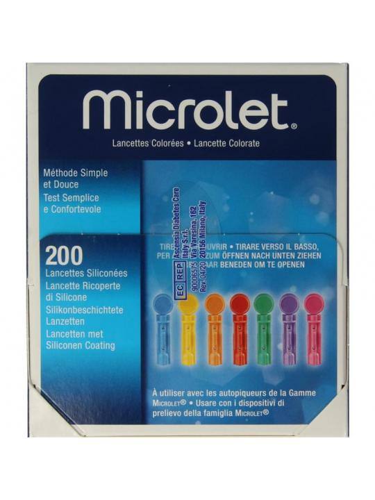 Microlet lancet gekleurd P6571