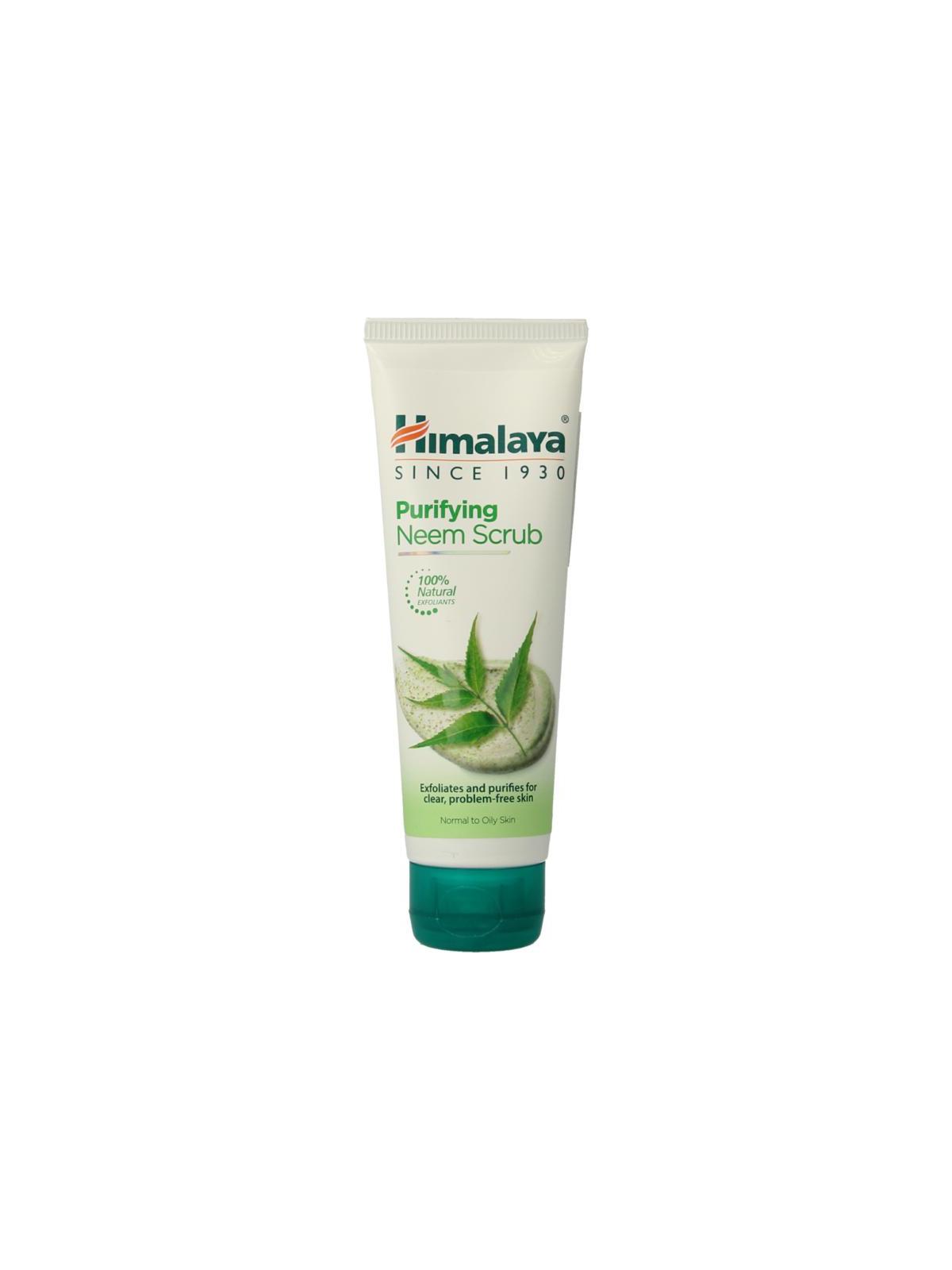 Herbal purifying neem scrub