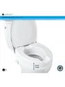 Toiletverhoger met deksel