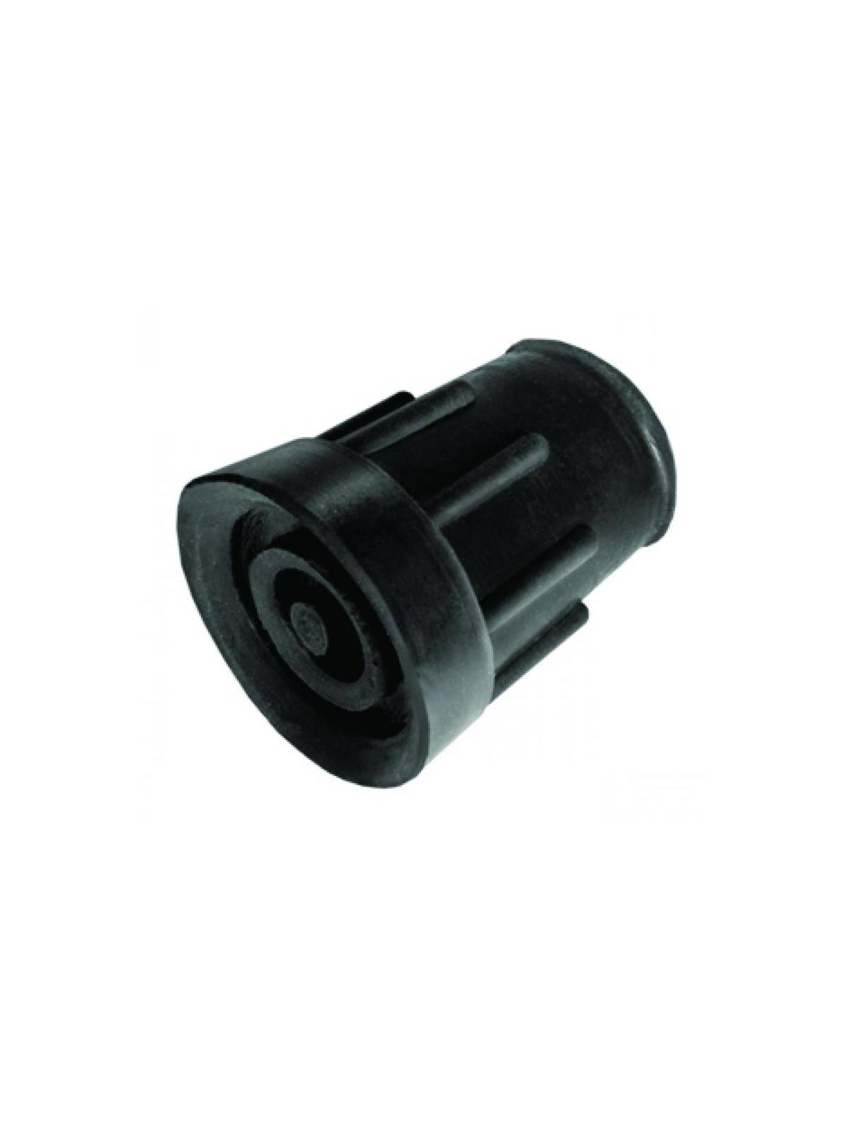 Kruk-en stokdoppen 21mm zwart