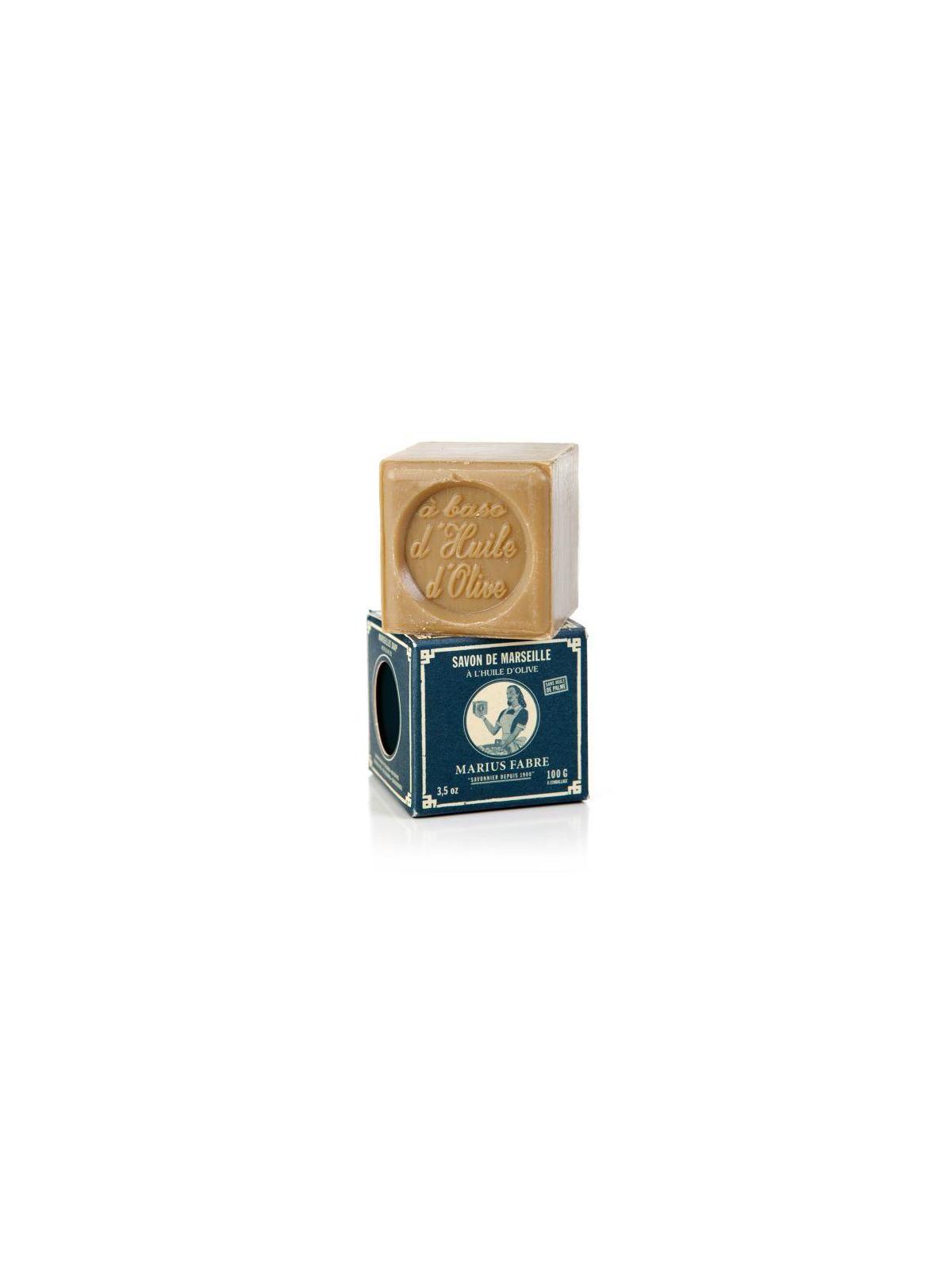 Savon marseille zeep in doos olijf