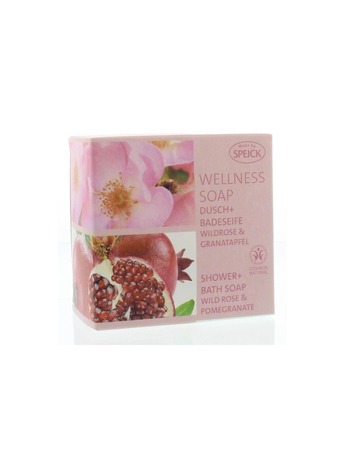 Wellness zeep wilde roos & granaatappel