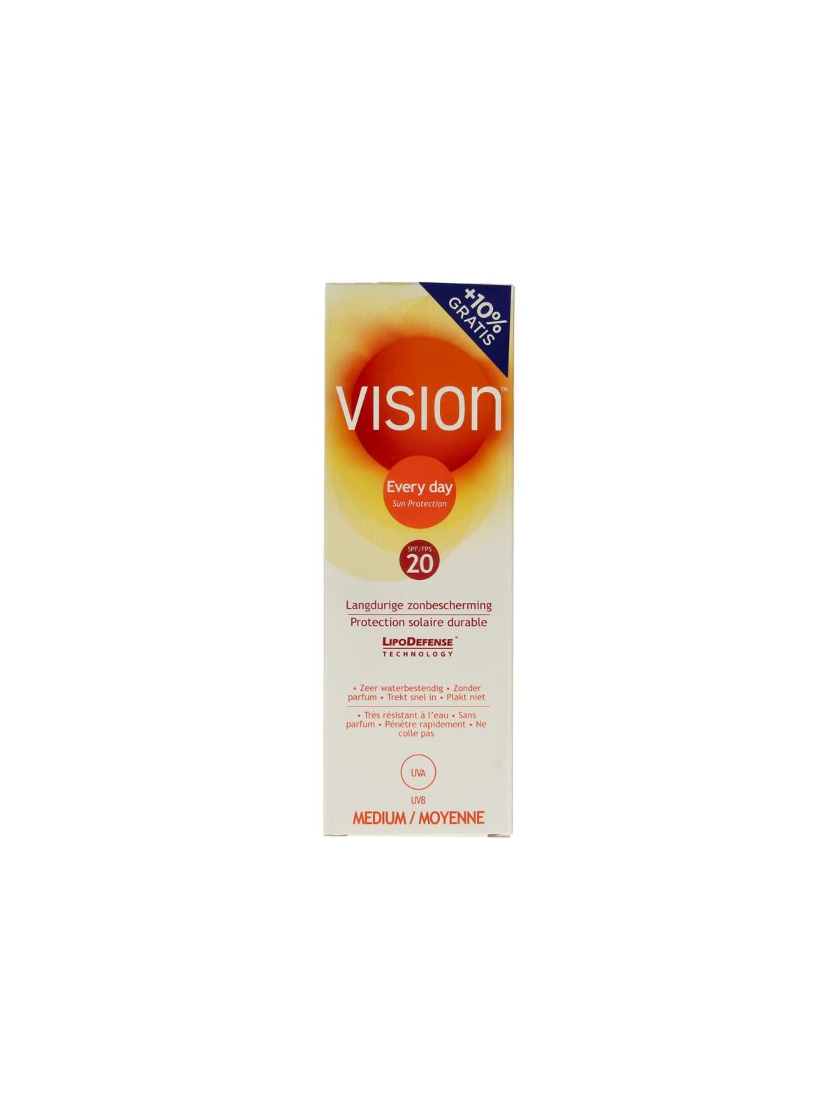 High medium SPF20