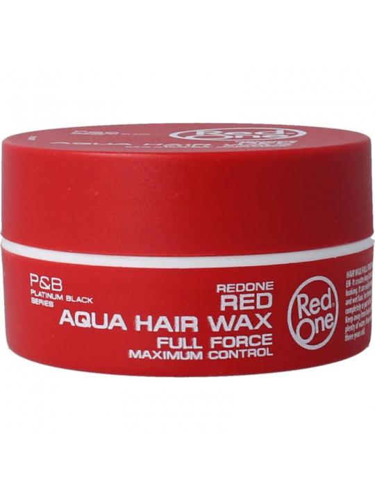 Haarwax aqua red