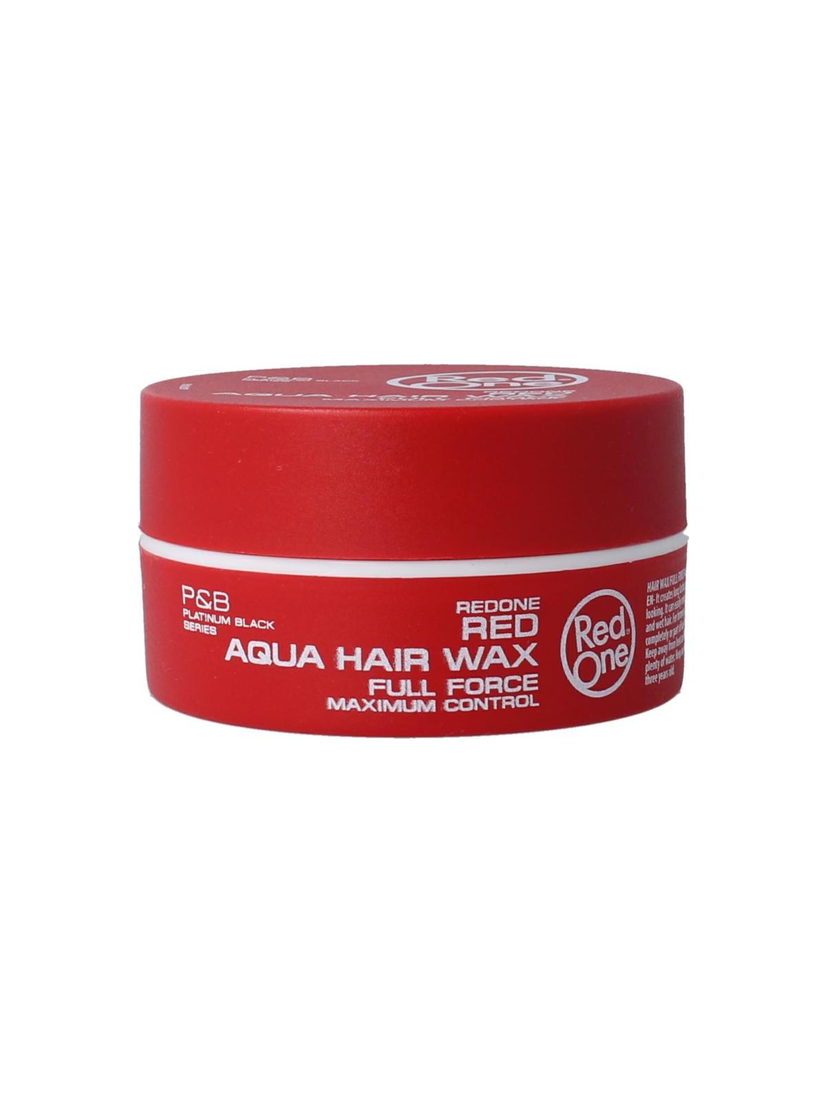 Haarwax aqua red