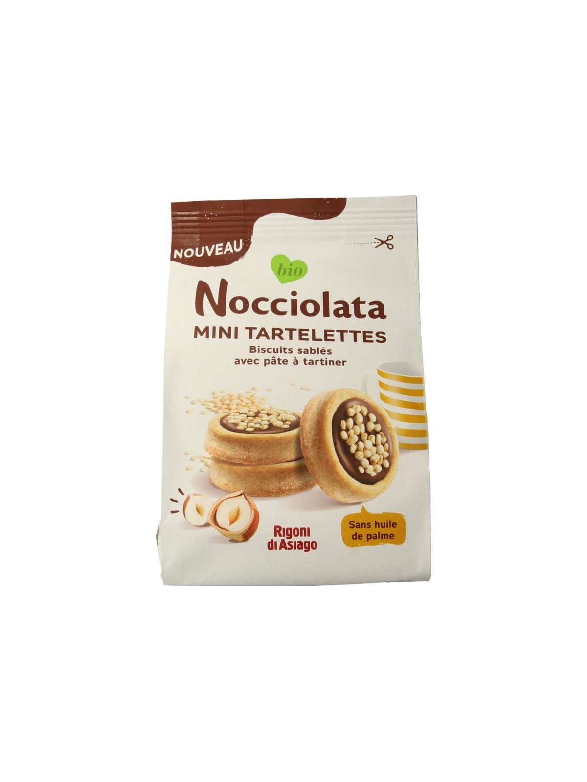 Nocciolata tartlets bio