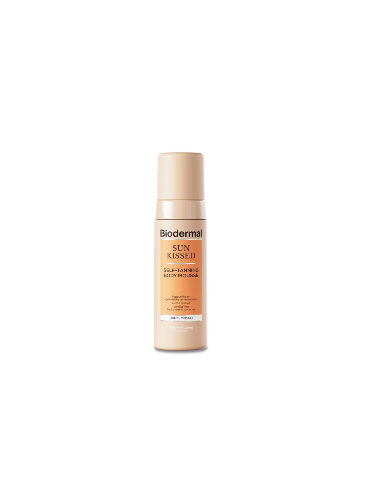 Sunkissed self tanning body mousse
