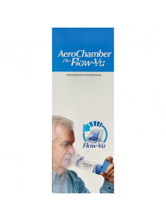 Aerochamber plus flower VU+ volwassen masker