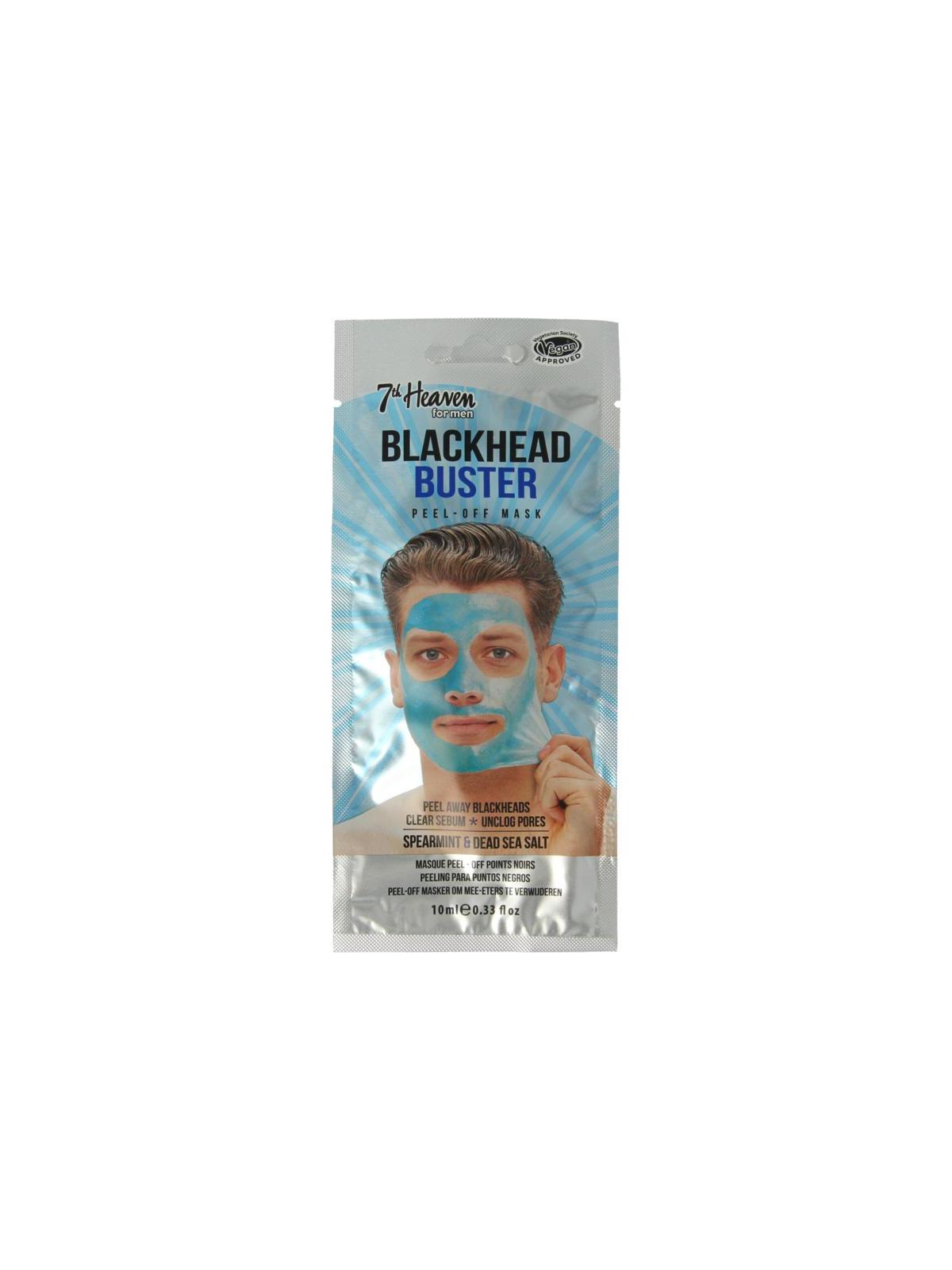 Men deep pore peel off dead sea