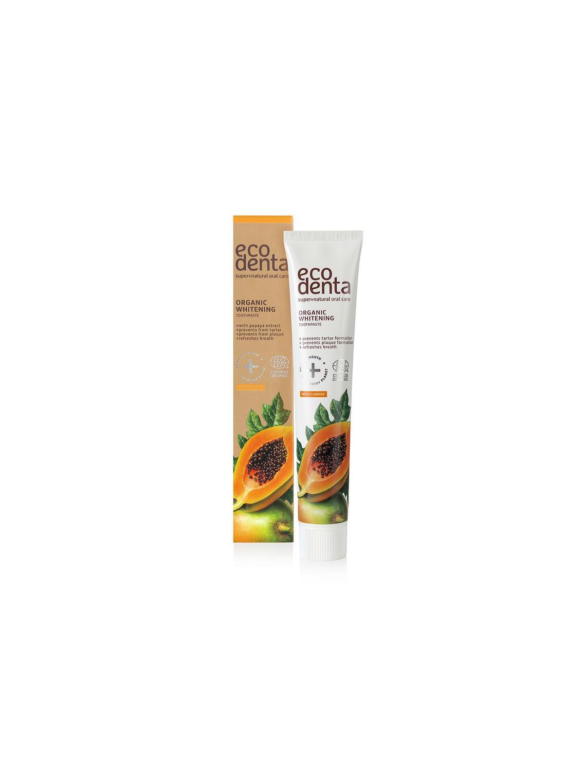 Tandpasta organic whitening papaja