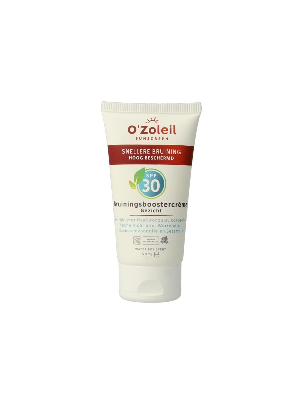 Bruiningsboostercreme gezicht SPF30