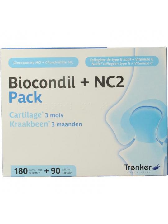 Biocondil 180 tabs + NC2 90 caps pack