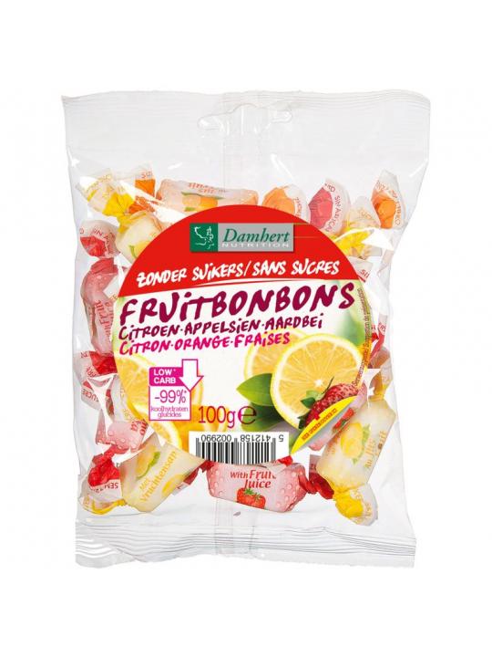 Fruitbonbons zonder suiker