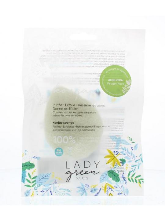 Konjac gezichtsspons aloe vera